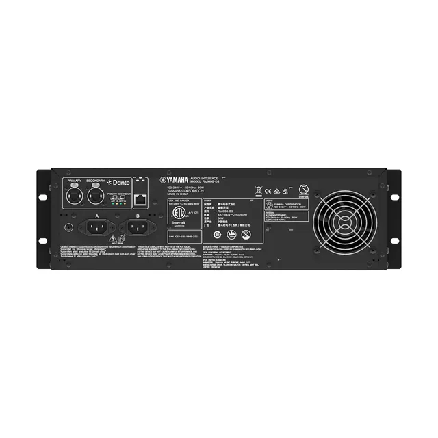 Yamaha RIO1608-D3 Dante rack I/O, 16/ 8 
