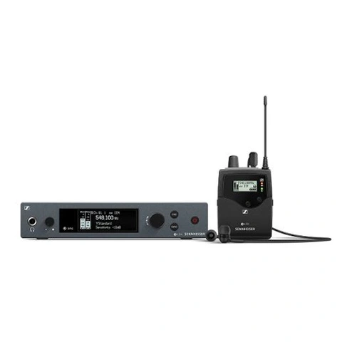 Sennheiser EW IEM G4-G sender, mottaker og øreplugg 