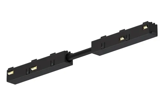 CLS Stucchi multisystem 1-fase rail adjustable corner black 