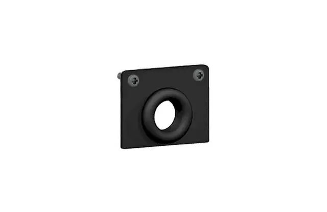 CLS Stucchi multisystem 1-fase rail end cap hole white 