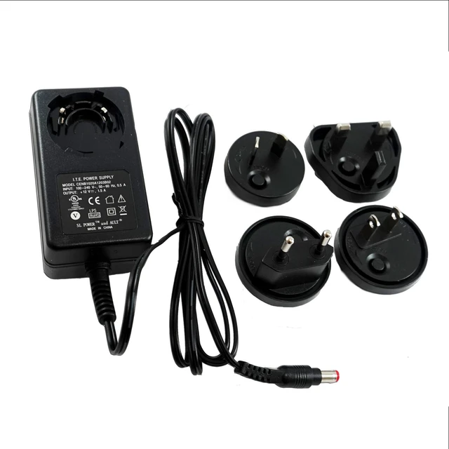 ETC External Power Supply100-240V AC In, 12V DC Out at 1.5A 