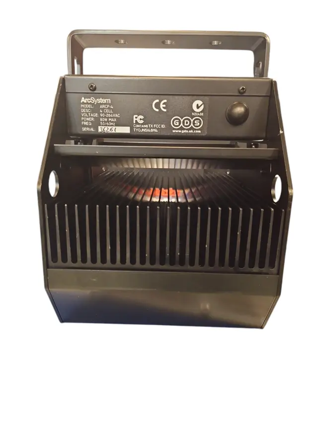 GDS ArcSystem Pro Fixture 4 Cell Square 3000K 37° BLK 