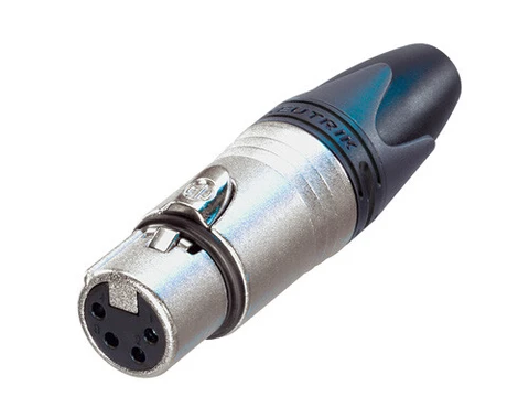 Neutrik NC4FXX 4P XLR Hun Kabel Grå 