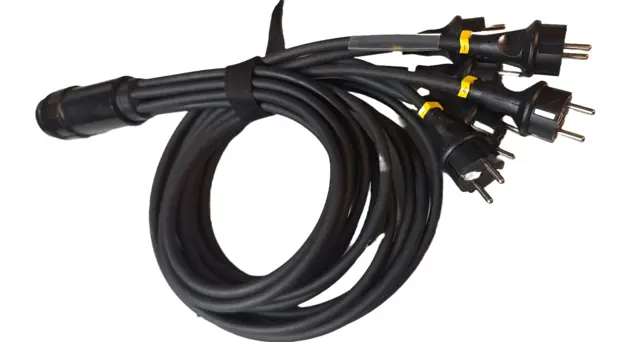 LMT-CAB Soca Blekksprut 1,5mm² 6x1,5 meter m/stropp og krymp 