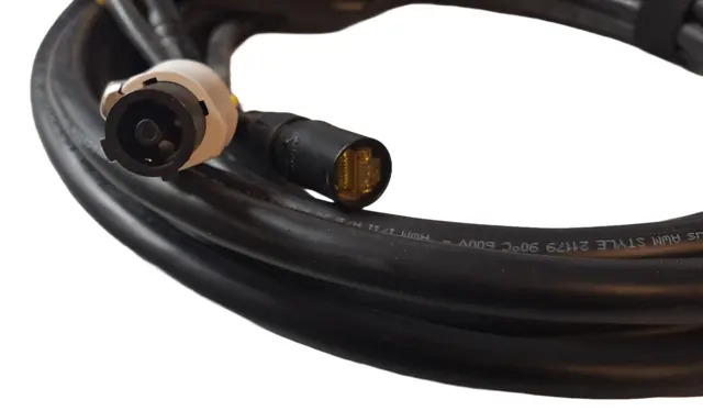 LMT-CAB Hybridkabel powerCon/Cat6 10,0 meter m/stropp, lengdemerk & krymp 