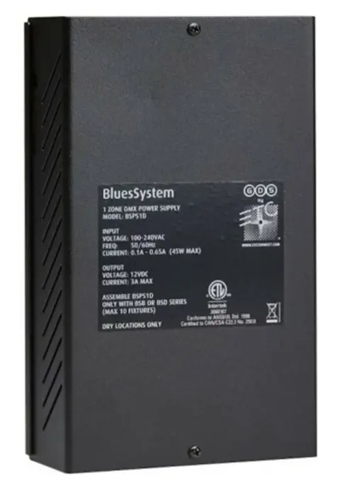 ETC Blue System LV 1-zone DMX Power Supp BSPS1D 