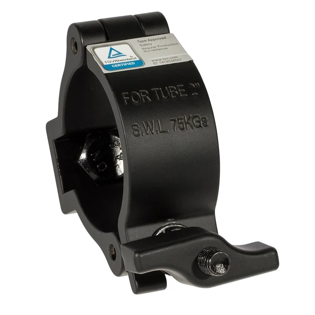 Bright Hook Clamp black 75kg M10 