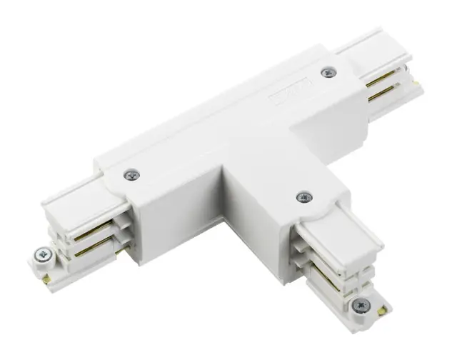 CLS Global 3-phaserail T-connector white ground left XTS36-3 