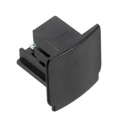 CLS Global 3-phase rail end piece black XTS41-2