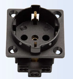 Martin Kaiser Skjøtekontakt 1 veis Chassis Maks 16A Innstikk