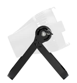 ETC D40 Floor Stand Yoke Combo, Black 