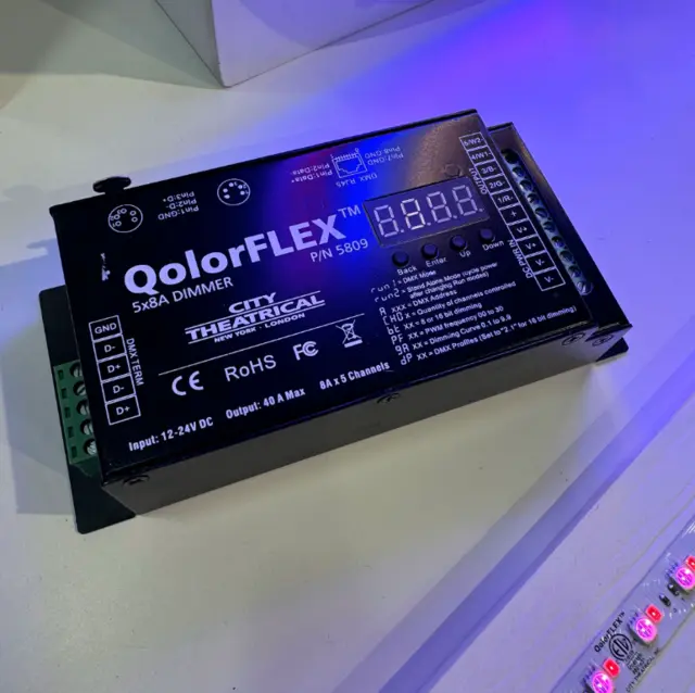 CT QolorFLEX 5x8A Dimmer 