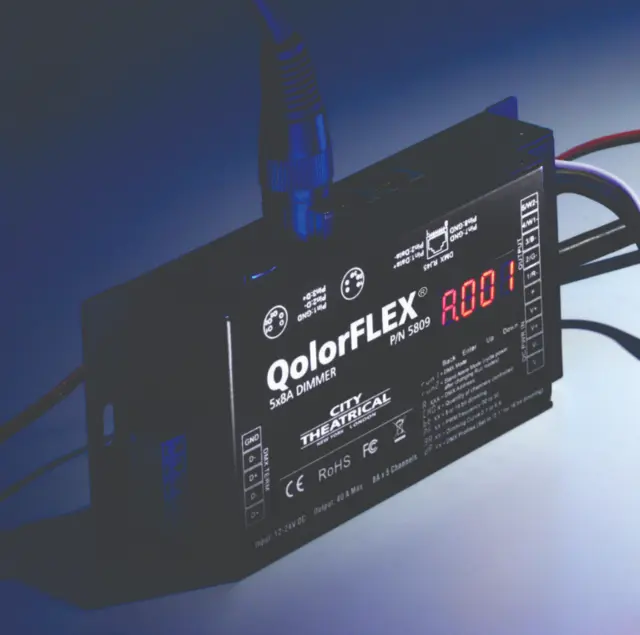 CT QolorFLEX 5x8A Dimmer 