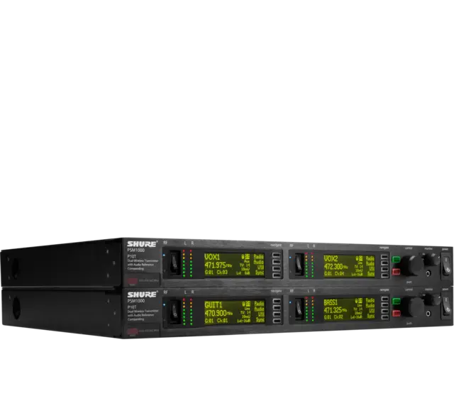 Shure PSM1000 Dual-Channel Transmitter 470-542MHz 