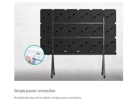 Hisense 163" LED all-in-one, Veggfeste 500nits, Android 9.0, Pixel Pitch: 1.875 