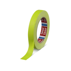 TESA 04671 25m x 19mm, Highlite Gul, Tekstiltape