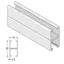 Unistrut P-1001-R dobbel skinne 41x83x2,5mm, 6m, U/hull