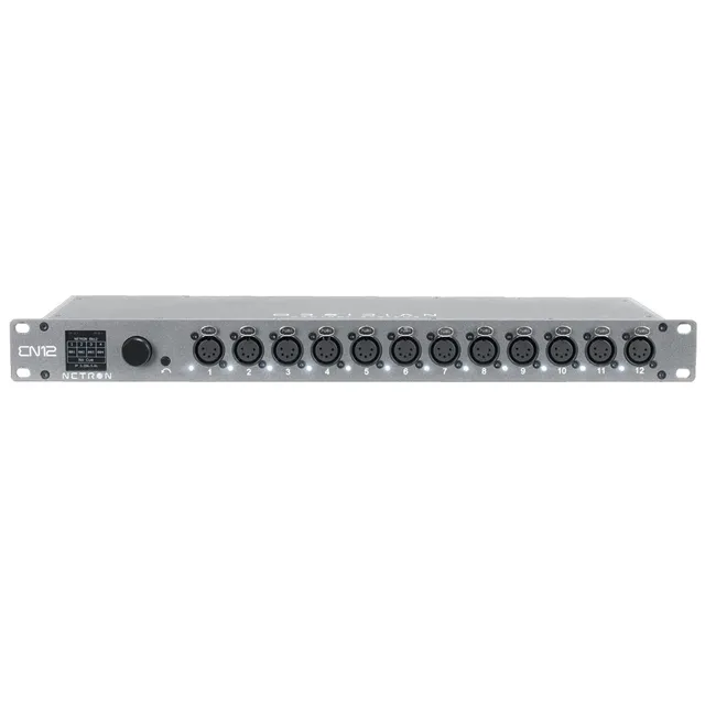Netron EN12 Node 12U XLR sACN Art-Net Node 19" 