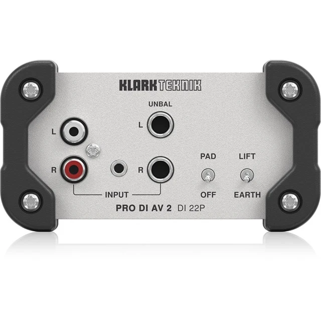 Klark Teknik DI 22P AV Passive Stereo DI 
