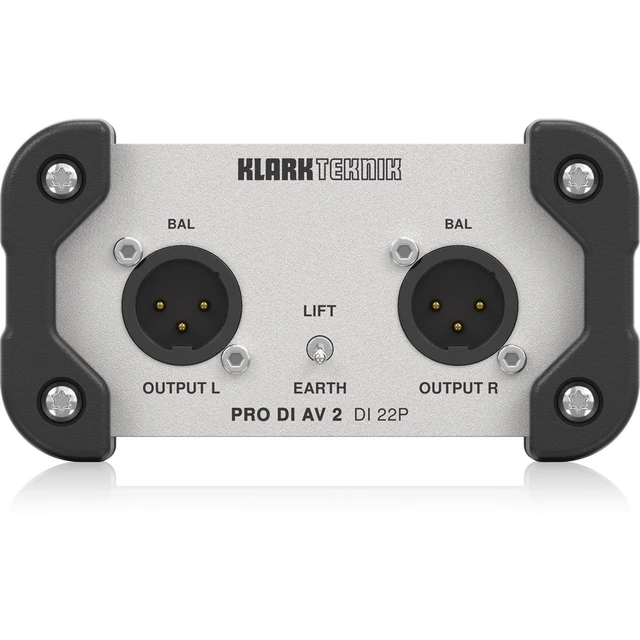 Klark Teknik DI 22P AV Passive Stereo DI 
