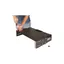 Lande Topp/bunnplate for Set&amp;Stack 19" Justerbar topp-/bunnplate | Svart