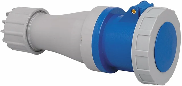 Skjøtekontakt 63A 230V 3P+J 9h, IP67 