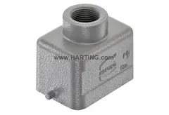 Harting Kabelhus Han6B, M20 Top 2 tapper