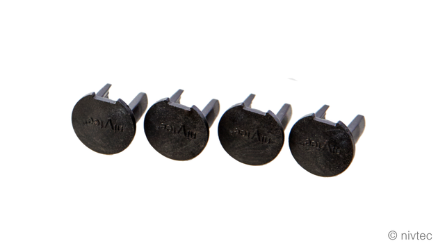 Nivtec. plastic caps for platforms black set of 4 pcs. 