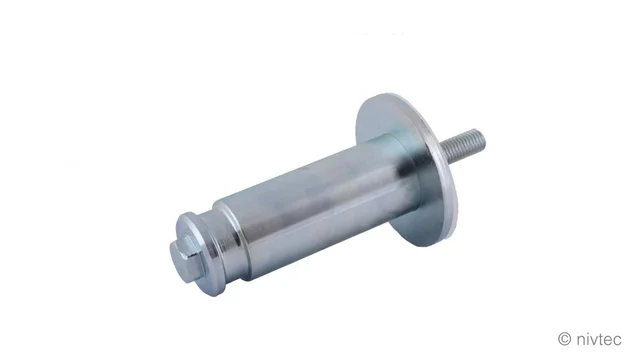 Nivtec support bolt for step legs ø 39 mm, steel galvanized 