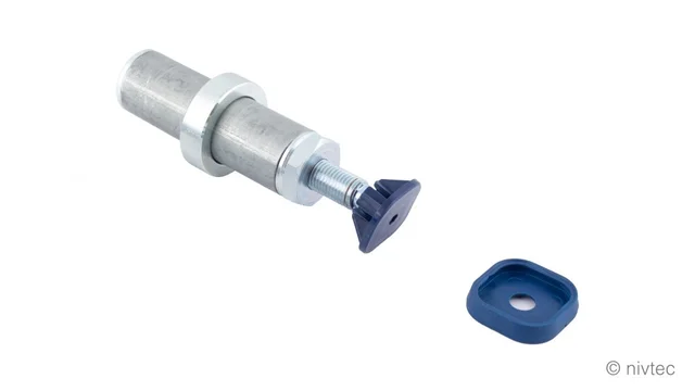 Nivtec steel ball bearing leg + / - 3cm stage height: 80 cm (#141) 