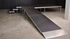 Nivtec steel ball bearing leg + / - 3cm stage height: 80 cm (#141)