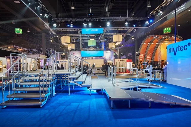 Nivtec steel ball bearing leg + / - 3cm stage height: 80 cm (#141) 