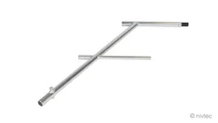 Nivtec stairway rail, H:100cm single middle part (#213)