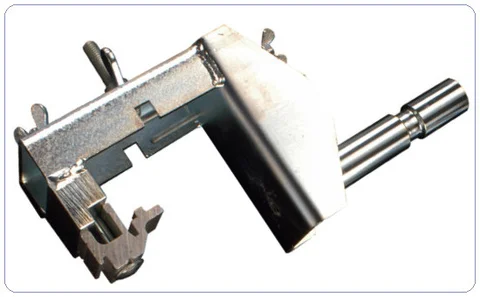Nivtec special support bolt for rails ø 26 mm steel galvanized 