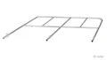 Nivtec single rail, H: 100cm for stair stringer, 4 steps
