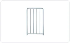 Nivtec safety rail verti. bars, for gallery, h:110cm, w:85cm(#210)