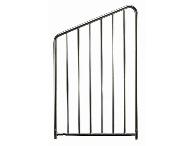 Nivtec safety rail vert. bars, for gallery, h:110cm, w:85cm (#211) 