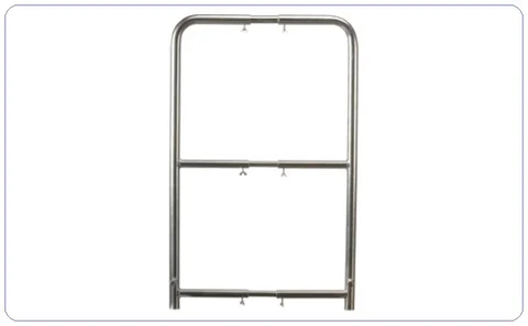 Nivtec rail, height: 100cm adjustable width: 75 - 110cm (#223) 