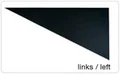 Nivtec platform, triangle 150 x 90° x 100cm, left 