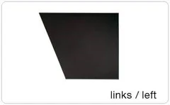 Nivtec platform, trapezoid: 36.7cm x 75cm x 22.5°x100cm Left