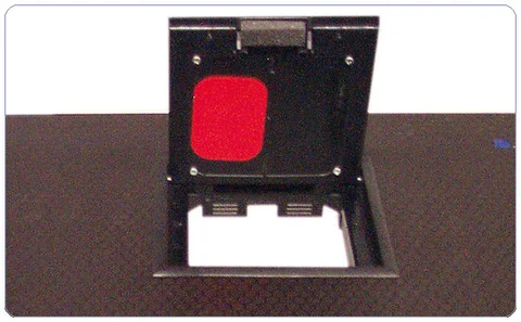 Nivtec platform, 200cm x 100cm with cable entry insert 