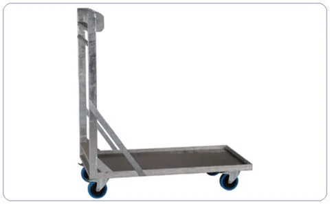 Nivtec platform trolley, small for 6 platforms, 108 x 59cm 