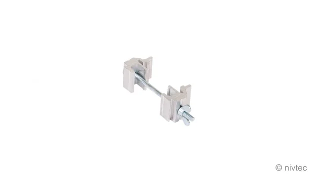 Nivtec platform link alu, for platforms with groove 