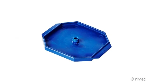 Nivtec floor protector for scaffold spindle 