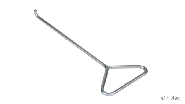 Nivtec dismantling hook steel galvanized 