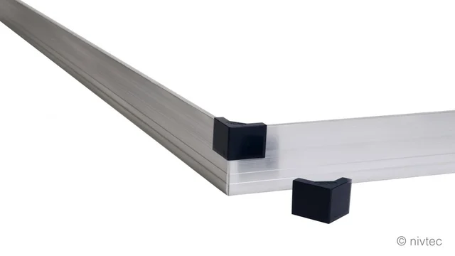 Nivtec anti-tumbling board + lining lath 2-in-1, 200cm stol stopper 