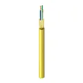 Fiberkabel G12 OS2, LSZH Yellow Fast kledning
