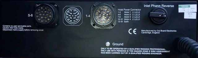 Outboard DV8xR Eight Ch. controller Inc RCXRK SMART Remote interface fitted 