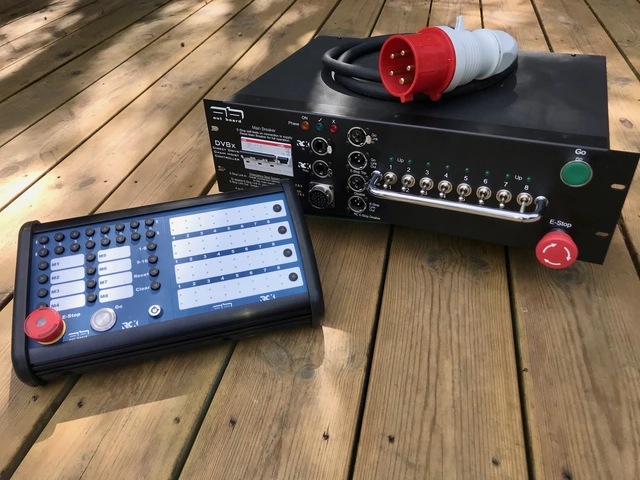 Outboard DV8xR Eight Ch. controller Inc RCXRK SMART Remote interface fitted 