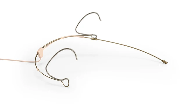 DPA 6066 CORE Omni Headset Mic Beige, MicroDot 